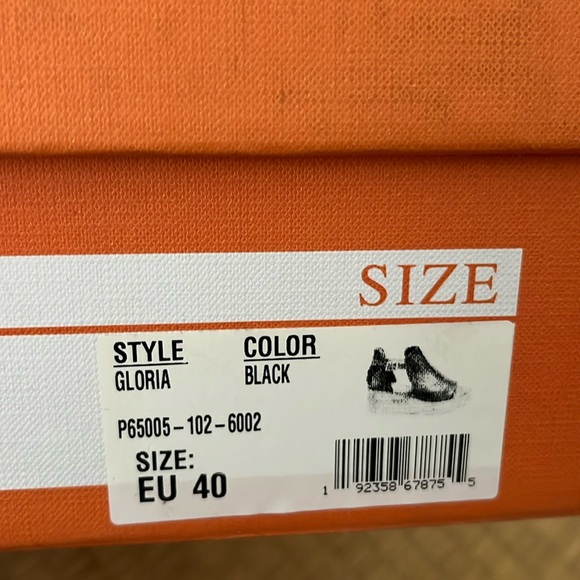 Miz-mooz black platform sandels - Picture 7 of 7